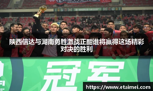 陕西信达与湖南勇胜激战正酣谁将赢得这场精彩对决的胜利